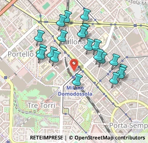Mappa Via Domodossola, 20149 Milano MI, Italia (0.4445)