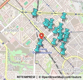 Mappa Via Domodossola, 20149 Milano MI, Italia (0.4265)