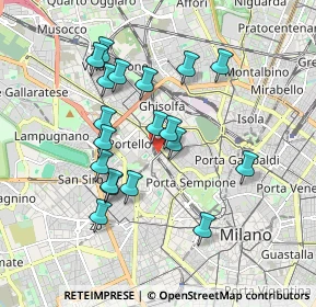 Mappa Via Domodossola, 20149 Milano MI, Italia (1.66789)