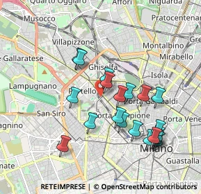 Mappa Via Domodossola, 20149 Milano MI, Italia (1.8175)