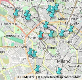 Mappa Via Domodossola, 20149 Milano MI, Italia (2.20375)