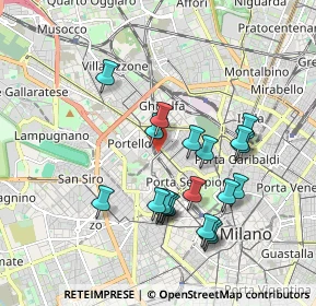 Mappa Via Domodossola, 20149 Milano MI, Italia (1.764)