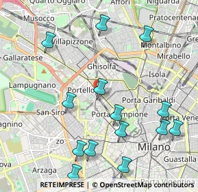 Mappa Via Domodossola, 20149 Milano MI, Italia (2.41714)