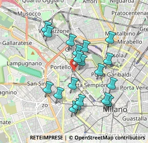 Mappa Via Domodossola, 20149 Milano MI, Italia (1.68158)