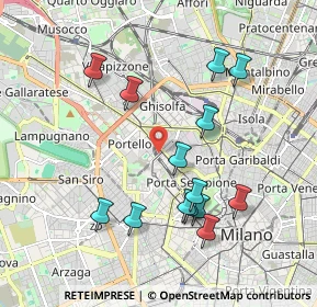 Mappa Via Domodossola, 20149 Milano MI, Italia (1.92929)