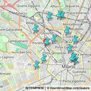 Mappa Via Domodossola, 20149 Milano MI, Italia (2.17643)