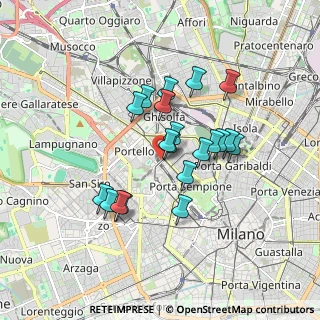 Mappa Via Domodossola, 20149 Milano MI, Italia (1.4185)