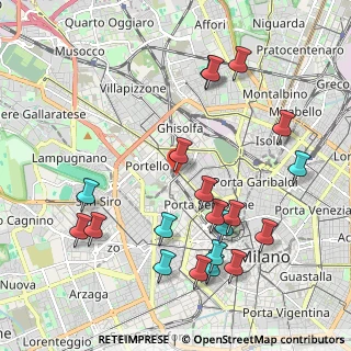Mappa Via Domodossola, 20149 Milano MI, Italia (2.3035)