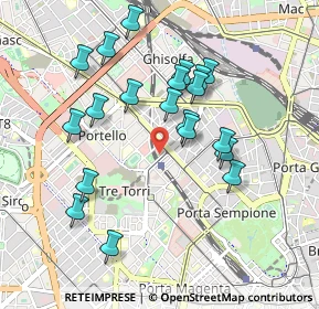 Mappa Via Domodossola, 20149 Milano MI, Italia (0.899)