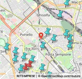 Mappa Via Domodossola, 20149 Milano MI, Italia (1.4335)