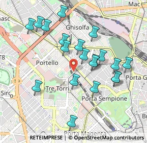 Mappa Via Domodossola, 20149 Milano MI, Italia (0.937)