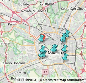 Mappa Via Domodossola, 20149 Milano MI, Italia (3.27091)