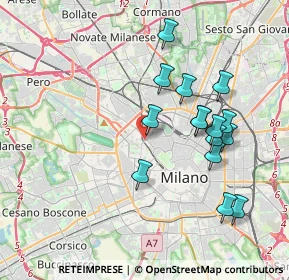 Mappa Via Domodossola, 20149 Milano MI, Italia (3.66533)