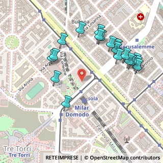 Mappa Via Domodossola, 20149 Milano MI, Italia (0.277)