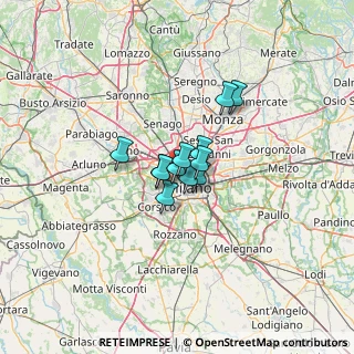 Mappa Via Domodossola, 20149 Milano MI, Italia (6.41417)
