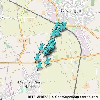 Mappa Portici del Santuario, 24043 Caravaggio BG, Italia (0.46522)