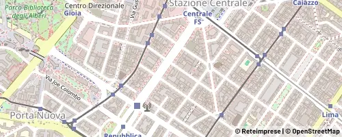 Mappa Milan