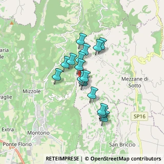 Mappa Via Alcide de Gasperi, 37030 Mezzane di Sotto VR, Italia (1.25)