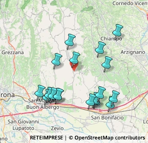 Mappa Via G.Mazzini, 37031 Cellore VR, Italia (7.89842)