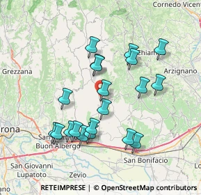 Mappa Via G.Mazzini, 37031 Cellore VR, Italia (7.011)