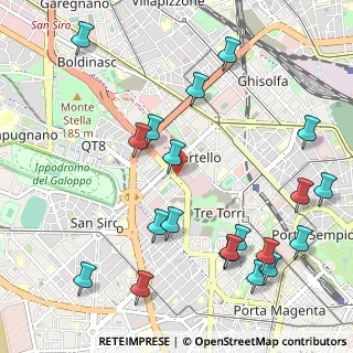 Mappa Viale Lodovico Scarampo, 20149 Milano MI, Italia (1.294)