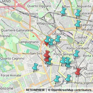 Mappa Viale Lodovico Scarampo, 20149 Milano MI, Italia (2.39824)