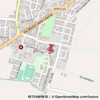 Mappa Via Tito Speri, 13, 25030 Lograto, Brescia (Lombardia)