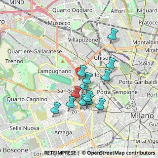 Mappa Via Sebastiano Veniero, 20148 Milano MI, Italia (1.52)