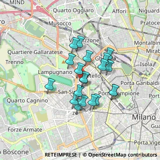 Mappa Via Sebastiano Veniero, 20148 Milano MI, Italia (1.344)