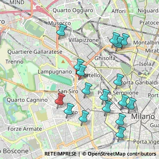 Mappa Via Sebastiano Veniero, 20148 Milano MI, Italia (2.23294)