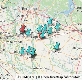 Mappa Centro Commerciale Antegnate Gran Shopping, 24051 Antegnate BG, Italia (12.53474)