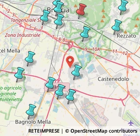 Mappa Viale Caduti del Lavoro, 25010 Borgosatollo BS, Italia (5.09)
