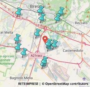 Mappa Viale Caduti del Lavoro, 25010 Borgosatollo BS, Italia (3.82643)