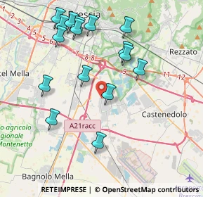 Mappa Viale Caduti del Lavoro, 25010 Borgosatollo BS, Italia (4.20313)