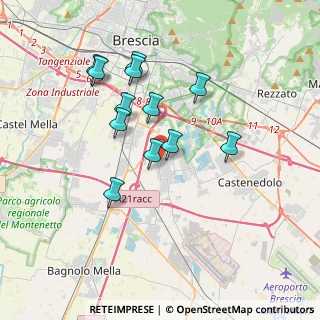 Mappa Viale Caduti del Lavoro, 25010 Borgosatollo BS, Italia (3.25)