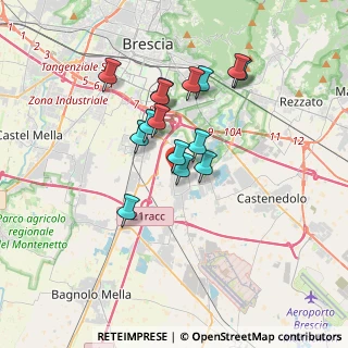 Mappa Viale Caduti del Lavoro, 25010 Borgosatollo BS, Italia (2.81867)
