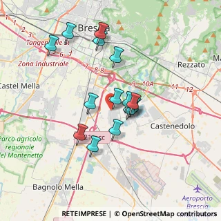 Mappa Viale Caduti del Lavoro, 25010 Borgosatollo BS, Italia (3.01133)
