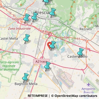 Mappa Viale Caduti del Lavoro, 25010 Borgosatollo BS, Italia (5.86833)