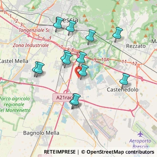 Mappa Viale Caduti del Lavoro, 25010 Borgosatollo BS, Italia (3.56077)