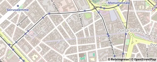 Mappa Mailand