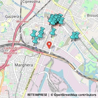 Mappa Strada dei Ronchi, 30172 Venezia VE, Italia (0.9735)