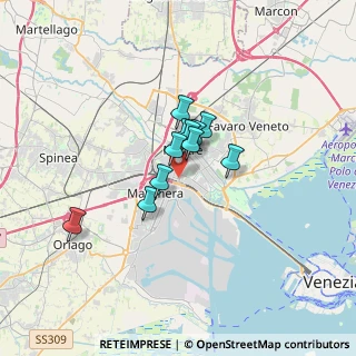 Mappa Strada dei Ronchi, 30172 Venezia VE, Italia (1.98)