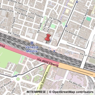Mappa Viale Stazione, 10, 30171 Venezia, Venezia (Veneto)