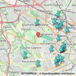 Mappa Via Patroclo, 20151 Milano MI, Italia (2.9035)