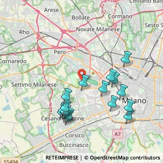 Mappa Via Patroclo, 20151 Milano MI, Italia (4.16706)