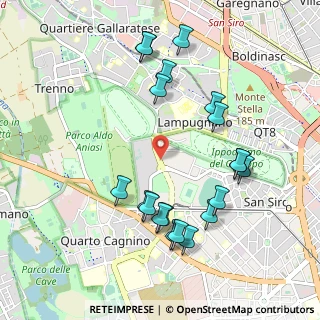 Mappa Via Patroclo, 20151 Milano MI, Italia (1.051)