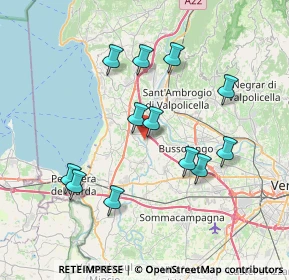 Mappa Via Tione, 37010 Pastrengo VR, Italia (7.06833)