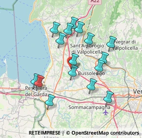 Mappa Via Tione, 37010 Pastrengo VR, Italia (6.94)