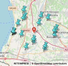 Mappa Via Tione, 37010 Pastrengo VR, Italia (4.0755)