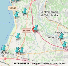 Mappa Via Tione, 37010 Pastrengo VR, Italia (6.25)